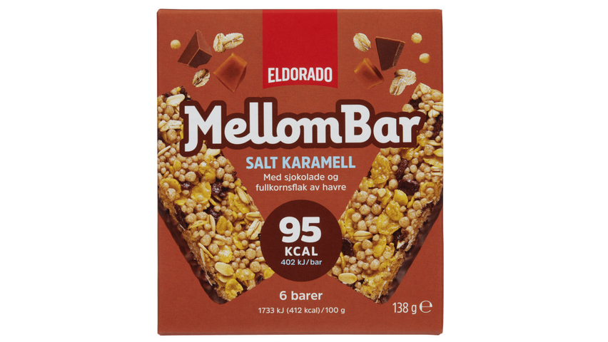 Eldorado Mellombar Salt Karamell | 138g