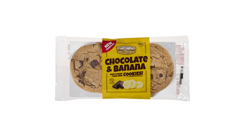Aunt Mabels Cookies Banan | 180g