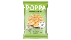 Poppa Chips Rømme & Urter | 80g