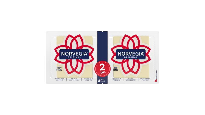 Norvegia Original Skivet | 2 x 225g