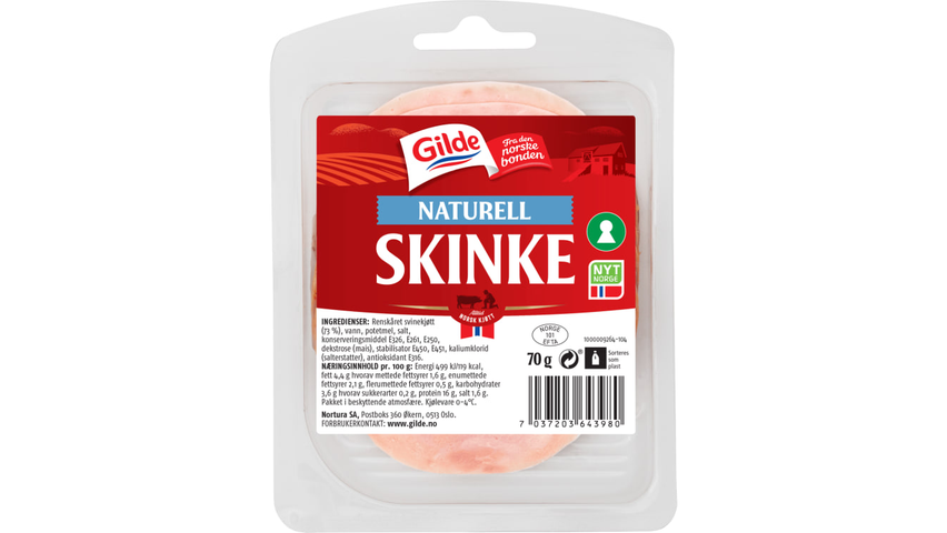 Gilde Naturell Skinke | 70g