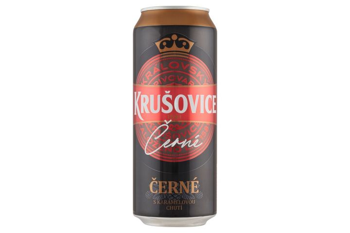 Krušovice Černé import barna sör 3,8% 500 ml