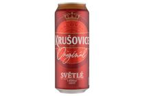 Krušovice Originál Import Light Beer 4,2% 500 ml