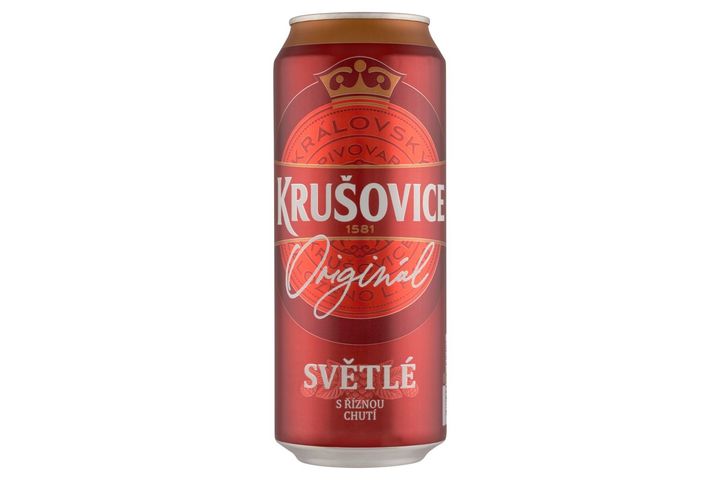 Krušovice Originál import világos sör 4,2% 500 ml