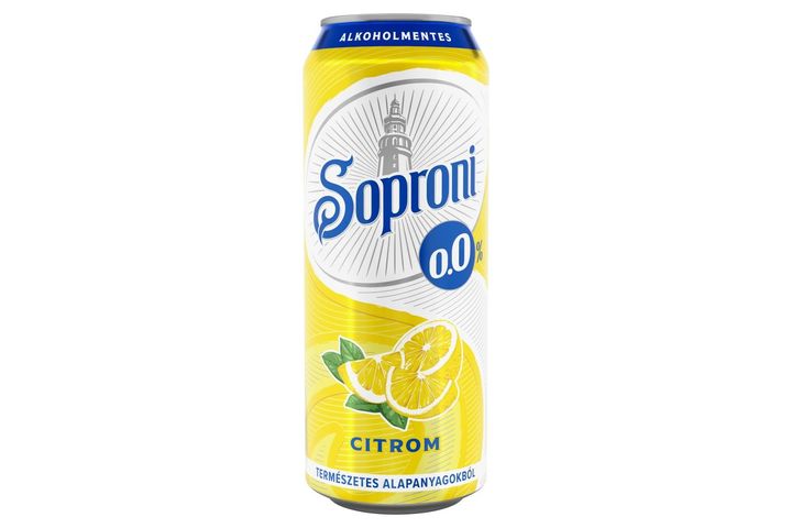 Sopron Lemon Non-Alcoholic Beer Drink 0,0% 500 ml