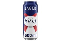 1664 Lager világos sör 5,0% 0,5 l