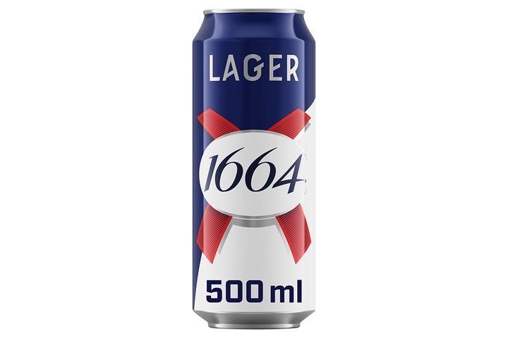 1664 Lager Light Beer 5,0% 0,5 l