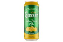 Gösser Natur Zitrone citromos sörital 2,0% 500 ml
