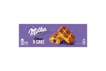 Milka Cake & Choc piskóta tejcsokoládé darabokkal és csokoládés töltelékkel 5 x 35 g (175 g)