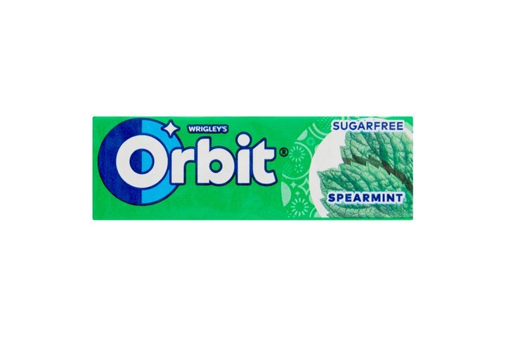 Orbit Spearmint mentaízű cukormentes rágógumi édesítőszerrel 14 g