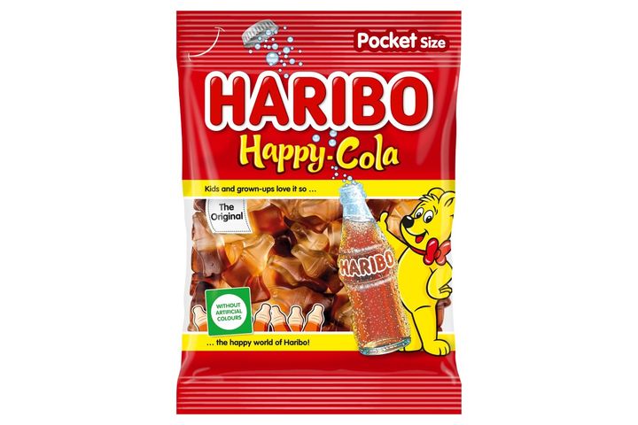 Haribo Happy Cola kólaízű gumicukorka 100 g