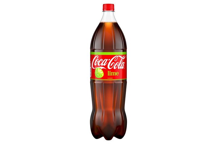 Coca-Cola Lime cola- és limeízű szénsavas üdítőital 1,75 l