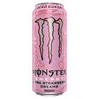 Monster Energy Ultra Strawberry Dreams Carbonated Strawberry Flavored Energy Drink 500 ml