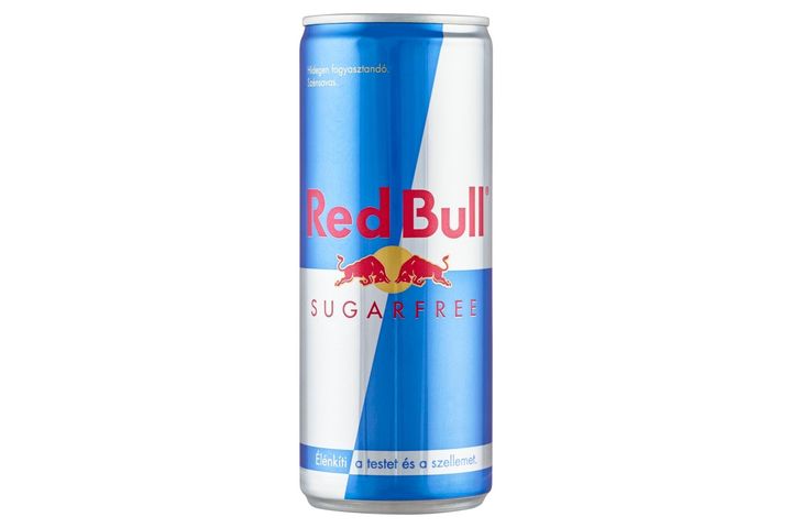 Red Bull Sugarfree magas koffeintartalmú szénsavas energiaital édesítőszerekkel 250 ml