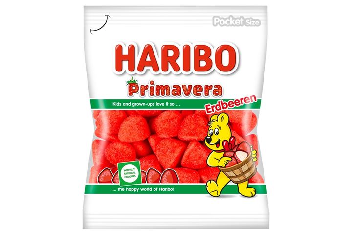 Haribo Primavera gyümölcsízű habcukorka 100 g