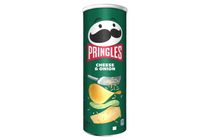 Pringles hagymás-sajtos ízesítésű sós snack 165 g