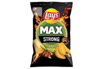Lay's Max Strong sajt és csípőspaprika ízű burgonyachips 55 g