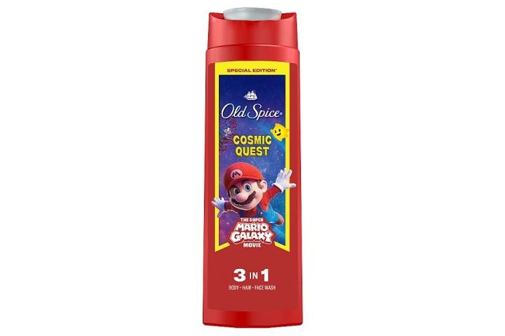 Old Spice Super Mario Special Edition 3 az 1-ben Sampon és Tusfürdő, 400 ml