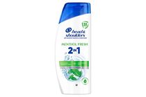 Head & Shoulders Menthol Fresh 2in1 korpásodás elleni sampon 400ml. Frissítő mentolillat