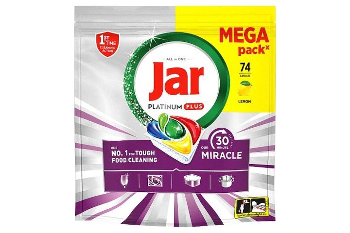 Jar Our 30 Minute Miracle Platinum Plus Mosogatókapszula, 74 db