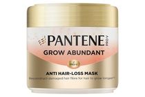 Pantene Grow Abundant Anti-Hair Loss Mask 300ml for Damaged Hair. Makes Hair 10X Stronger