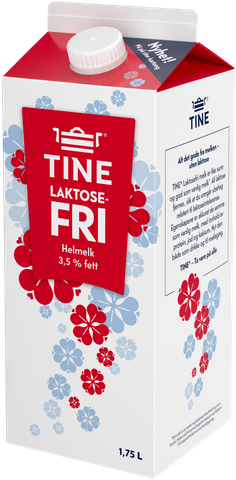 Tine Laktosefri Helmelk 3.5% | 1.75l