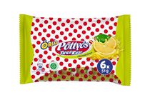 Pöttyös Óriás Túró Rudi Lemoncream Curd Dessert with Cocoa Coating 6 x 51 g