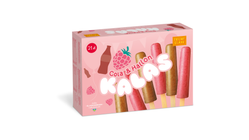 Triumf Glass Kalas Cola & Raspberry 21 Pcs