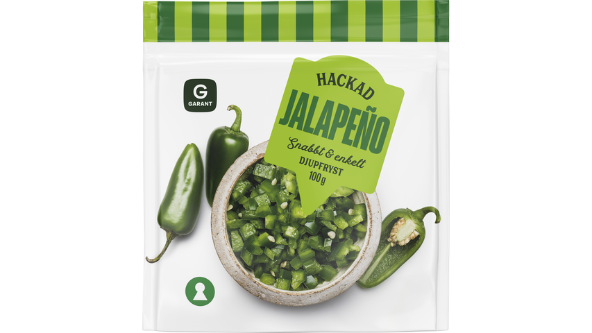 Garant Fryst Jalapeno 100 gr