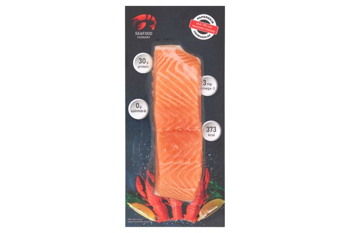 SeaFood Hungary prémium norvég lazacfilé 160 g
