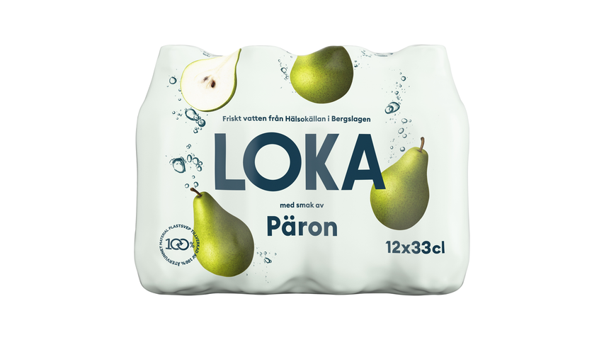 Loka Vatten Kolsyrat Päron 33 cl