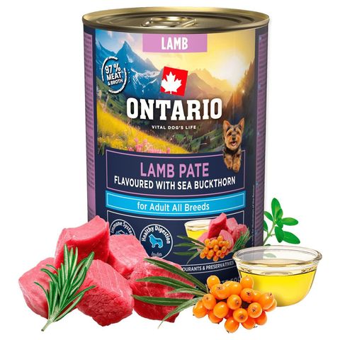 Ontario Adult Lamb Pate with Sea Buckthorn | 400 g