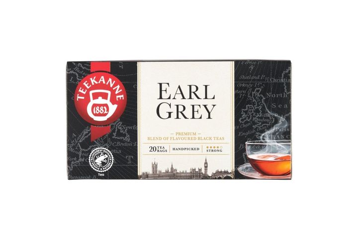Teekanne Earl Grey Flavoured Black Tea Blend with Bergamot Taste 20 Tea Bags 33 g