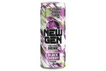 HELL New Gen fekete cseresznye- és tuttifruttiízű, koffeintartalmú, szénsavas, alkoholmentes ital 250 ml
