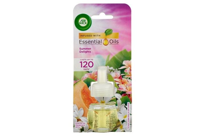 Air Wick Essential Oils Nyári Hangulat elektromos utántöltő légfrissítő készülékhez 19 ml
