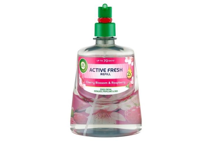 Air Wick Active Fresh Cseresznyevirág és Málna utántöltő 228 ml