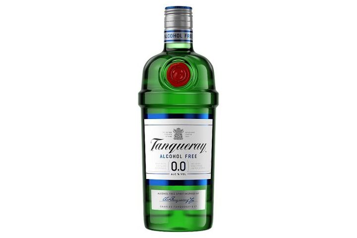 Tanqueray alkoholmentes ital természetes aromákkal, édesítőszerekkel 0,0% 0,7 l
