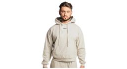 Mikina s kapucí Aura šedá - GymBeam M