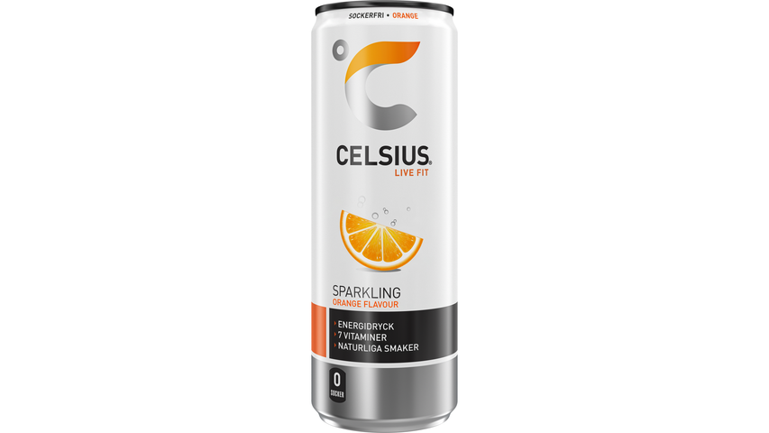 Celsius Orange 355ml