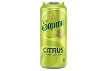 Soproni Citrus szűretlen lager, ízesített sör 4% 500 ml