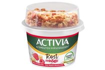 Danone Activia Rost mix&go tejalapú készítmény piros gyümölcsös chia magos granolával 165 g