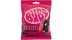 Bubs Bringebær/Lakrisskalle | 90g