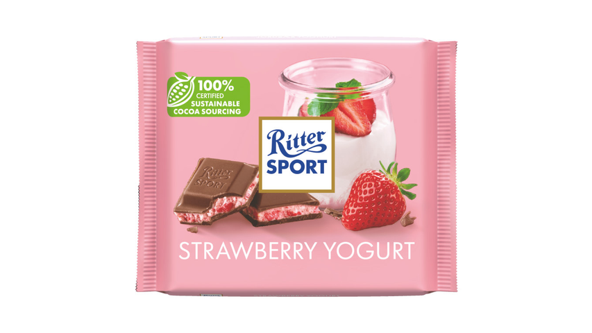 Ritter Sport Strawberry Yoghurt | 100g