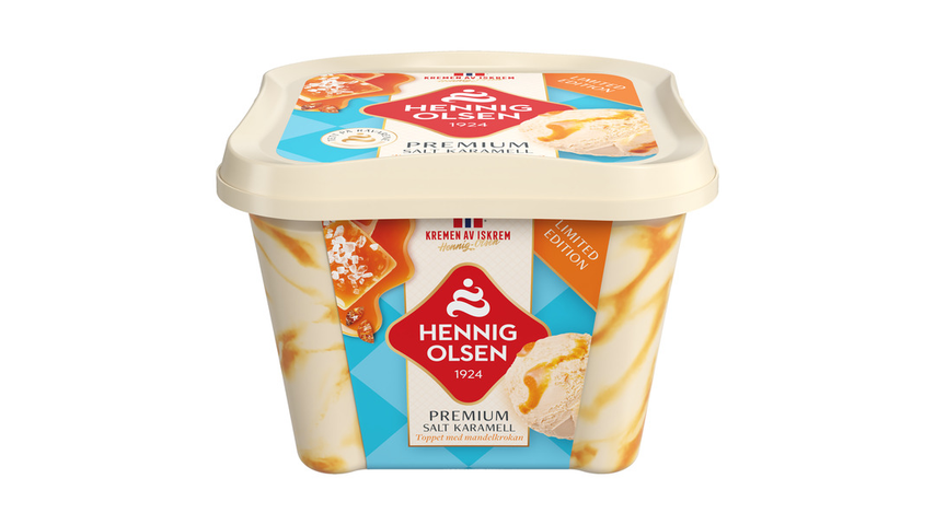 Premium Fløteis Salt Karamel | 0.8l