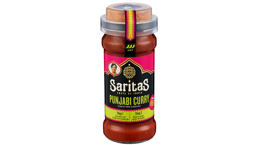 Saritas Punjabi Curry M/ Toppkrydder | 360g