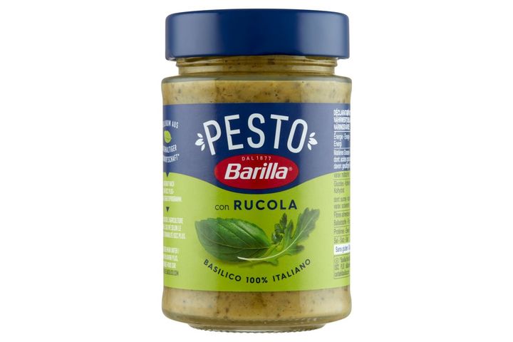 Barilla pesto szósz bazsalikommal, petrezselyemmel, rukkolával 190 g