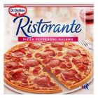 Dr. Oetker Ristorante gyorsfagyasztott pizza paradicsommal sajttal és pepperóni szalámival 320 g