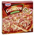 Dr. Oetker Guseppe gyorsfagyasztott pizza sonkával és gombával 425 g