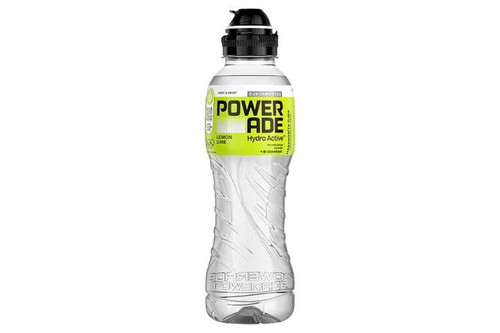 Powerade Hydro Active szénsavmentes, citrom- és limeízű, cukormentes ital 500 ml