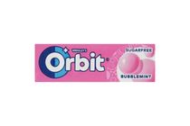 Orbit Bubblemint gyümölcs- és mentaízű cukormentes rágógumi édesítőszerrel 14 g